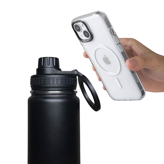 Sports bottle magnetic