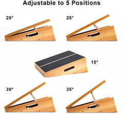 Wood slant adjust board