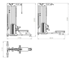 LAT PULL DOWN / LOW ROW