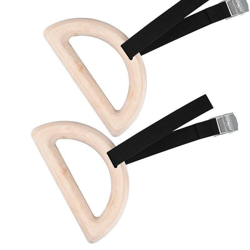 Wooden gym rings - Gym Store