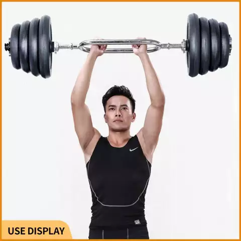 Normal tricep steel bar - Gym Store