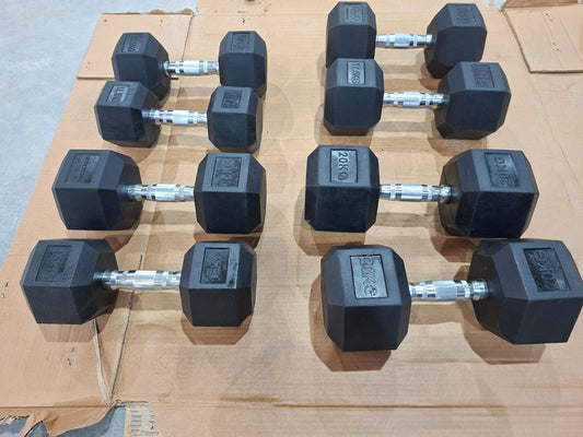 Dumbbell hex (pair) Used