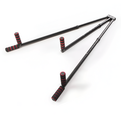 Bar leg stretcher