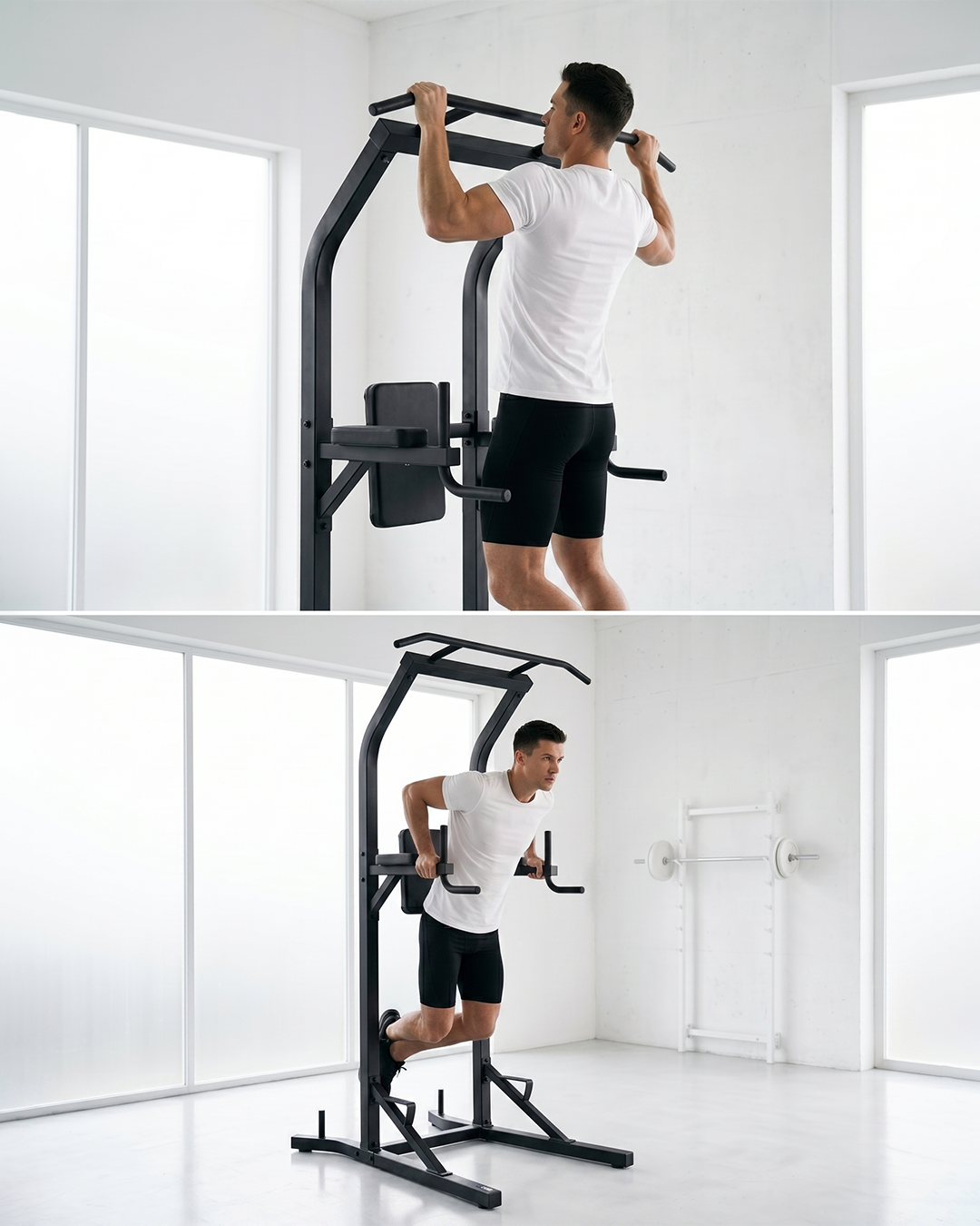 Pull ups and Dips station 