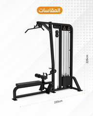 Dual lat pullDown Low Row