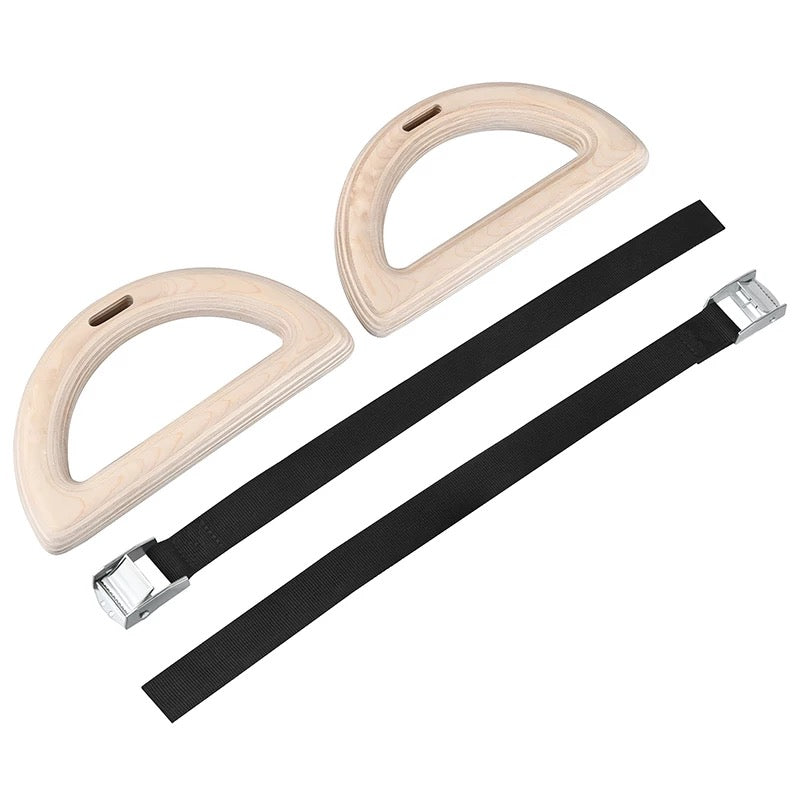 Wooden gym rings - Gym Store