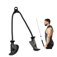 Triceps rope with grip