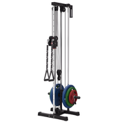 Wall mount cable machine