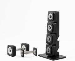 Dumbbell set 20kg black