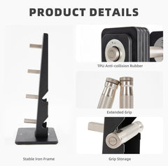 Dumbbell set 20kg black