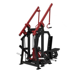 Lat pulldown long row superset