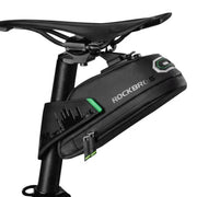 Bicycle bag behind seat