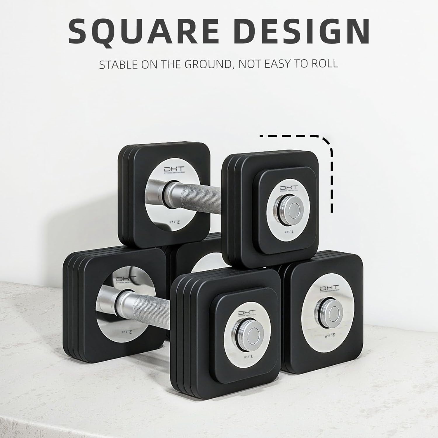 مجموعة دامبل مع بار متغير 25كيلو