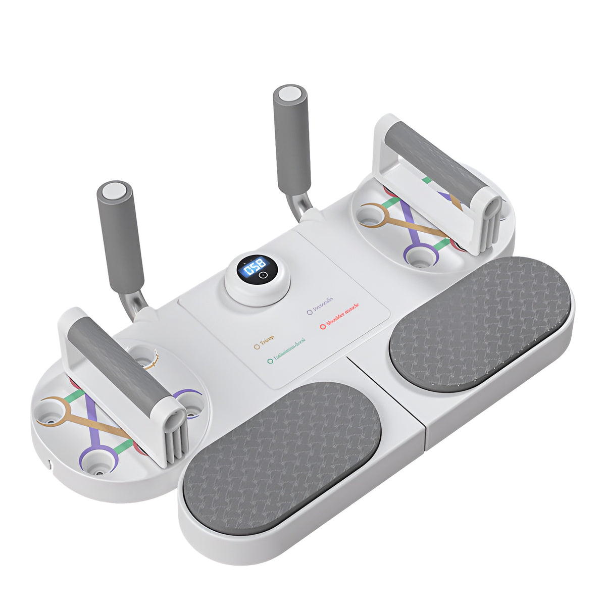 Push Up Board With Resistance Band (Delivery date 30/12)