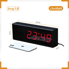 ساعة رقمية ١,٨ بوصه
