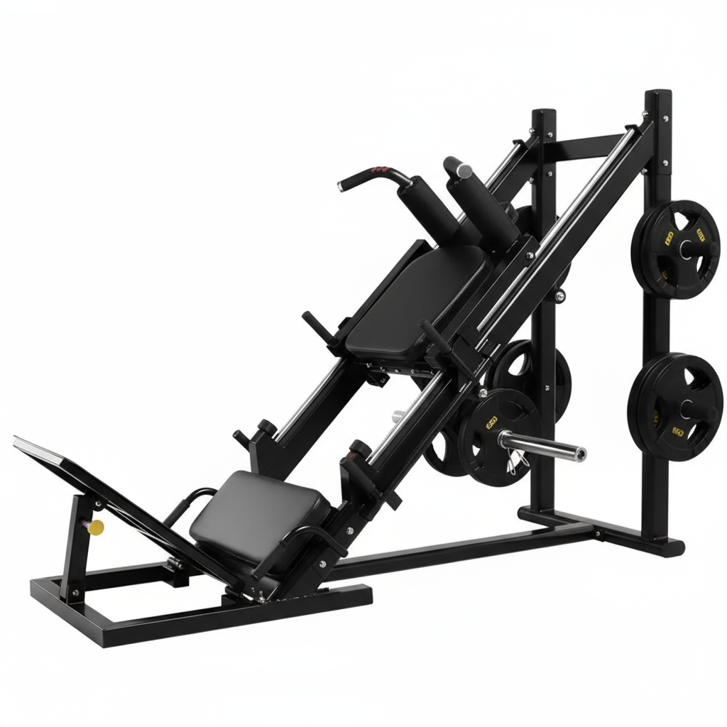 Leg press machine black