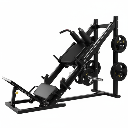 Leg press machine black